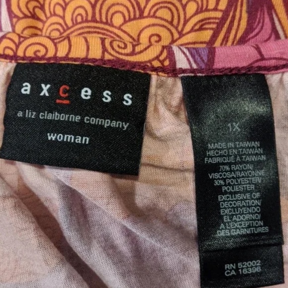 Axcess Top Size 1X - Picture 2 of 4